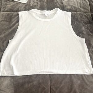 Beyond Yoga Thermal Night In Cropped Tank Top White Size XS